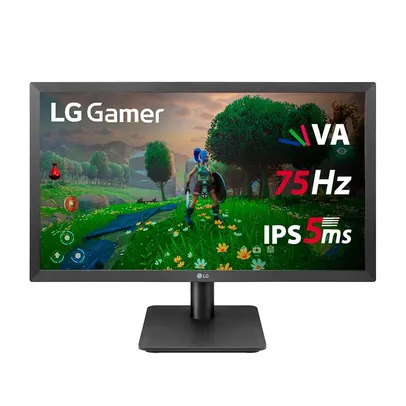 Monitor Gamer LG 21.5 LED Full HD, 75Hz, 5ms, HDMI, FreeSync - 22MP410-B