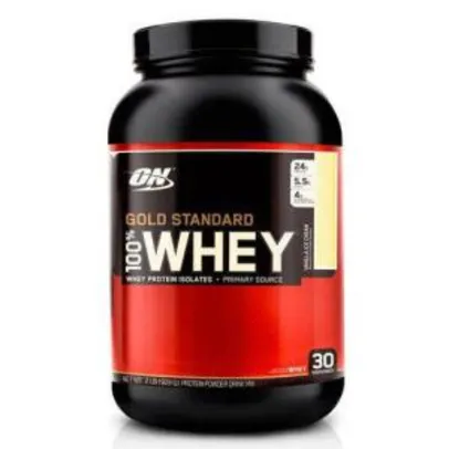 Whey Gold Standard (900g) - Optimum Nutrition R$64 [R$44 Ame + CC Sub + App]