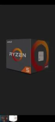 Processador AMD Ryzen 5 2600 3.4GHz (3.9GHz Turbo) | R$899