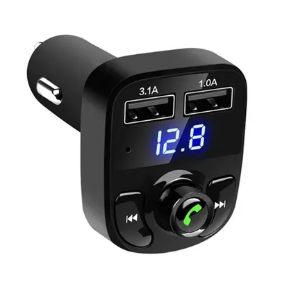 [BR | Moedas] Adaptador Bluetooth Para Carro Universal Transmissor Carregador