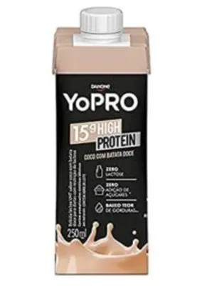 [PRIME] Bebida Láctea com 15g de proteína Côco e Batata Doce YoPRO 250ml