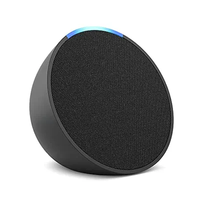 (APP) Echo Pop | Smart speaker compacto com som envolvente e Alexa | Cor Preta