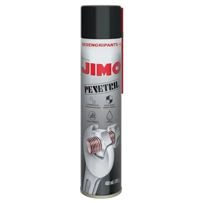 JIMO Penetril Lubrificante para Motores Parafusos Ferramentas Penetra Lubrifica e Protege Aerossol 400ml