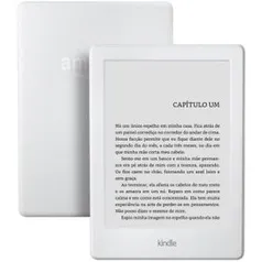 Kindle 8ª Geração com Wi-Fi 4GB Tela 6” (BRANCO) - R$169