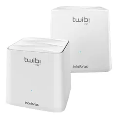 Roteador Wireless Mesh Twibi Giga Intelbras 2 Antenas Internas Dual Band 2 Unidades - R$679