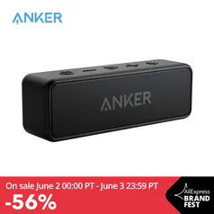 Caixa de Som Anker Soundcore 2, 12W, 24hrs de autonomia, IPX7