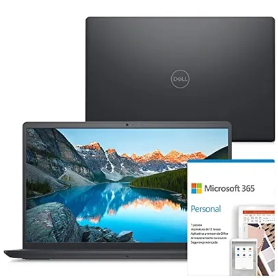 Notebook Dell Inspiron i15-i1100-A10PF 15.6" Full HD Intel Pentium Gold 4GB 128GB SSD Windows 11 Mic