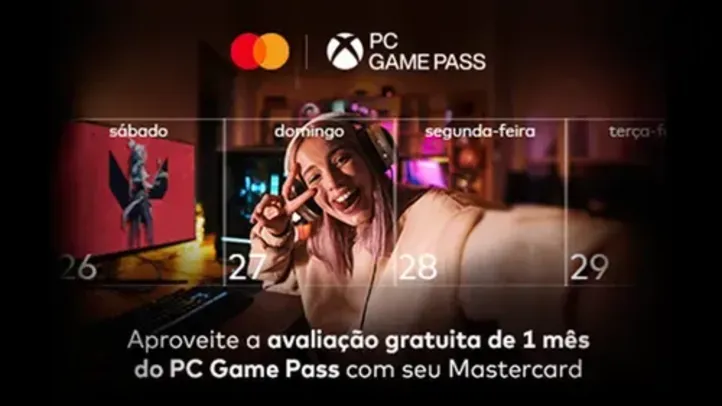 [MASTERCARD SURPREENDA] - 1 MÊS de GAME PASS