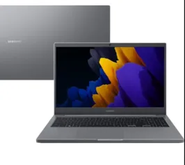 Notebook Samsung Book i5-1135G7 8GB SSD 256GB Intel Iris Xe 15.6" FHD - R$3.509