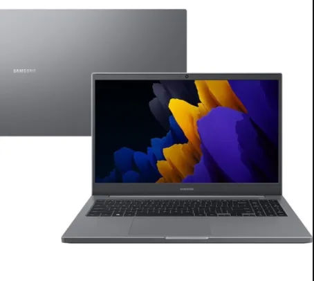 Notebook Samsung Book i5-1135G7 8GB SSD 256GB Intel Iris Xe 15.6" FHD - R$3.509