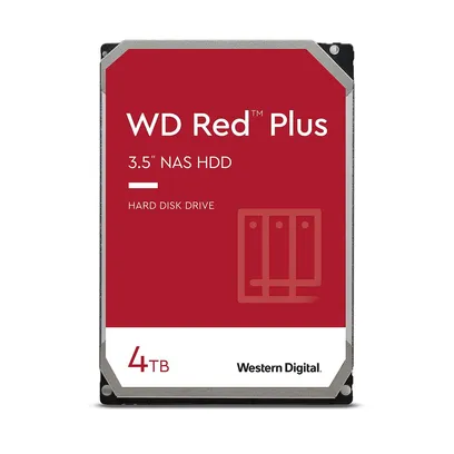 Foto do produto Hd Western Digital 4TB Wd Red Plus Nas Sata 6gb/s WD40EFPX