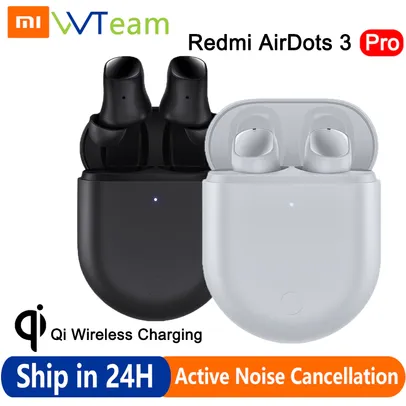 Fone de Ouvido Bluetooth TWS Xiaomi Redmi Buds 3 Pro com ANC