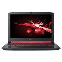 Notebook Acer Aspire Nitro 5 AN515-51-71A7 Core i7 Memória de 8GB SSD 128GB e HD de 1TB GeForce GTX 1050 4GB GDDR5 15.6” Full HD Endless OS