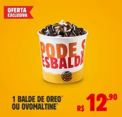 Balde Sorvete | R$12,90