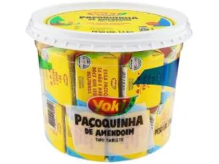 (CLIENTE OURO) Paçoca tablete original Yoki 1,1kg | R$17