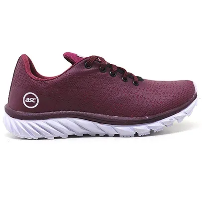 Tenis Feminino Ascension Bx1956 - Bordo