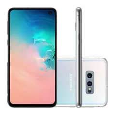 Smartphone Samsung Galaxy S10e 128GB Branco Tela 5.8" Câmera Dupla 16MP Selfie 10MP Dual Chip Android 9.0 - R$2499