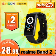 Smartband Realme Band 2 - Versão Global