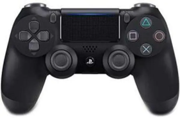 Controle Dualshock - PlayStation 4 - Preto | R$ 227