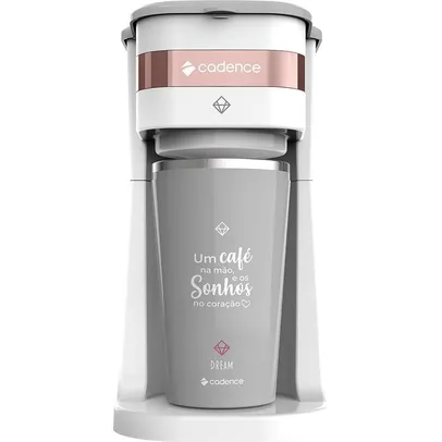 Cafeteira Elétrica Cadence Dream Rosé Gold127v