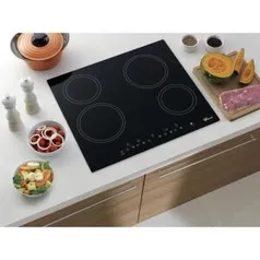 Fogão Cooktop Fischer 4Q Elétrico Mesa Vitrocerâmica - 220V