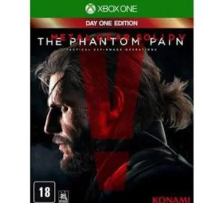 Jogo Xbox One - Metal Gear Solid V The Phantom Pain Day One Edition - R$29,90