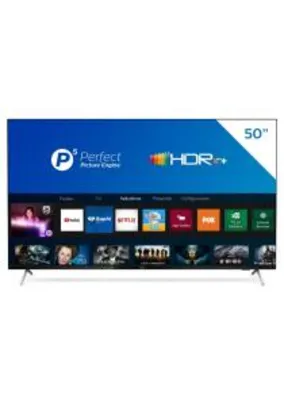 [App] Smart TV 50" Philips 4K Ultra HD HDR 10+ Dolby Atmos | R$2052