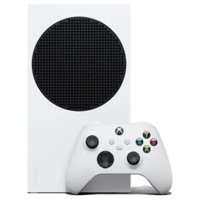Xbox Series S 500GB SSD com Controle sem Fio, Branco | R$2.519