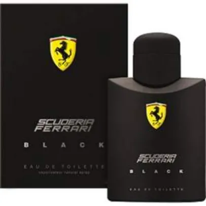 [Sou Barato] Perfume Ferrari Black Masculino Eau de Toilette 125ml por R$ 103
