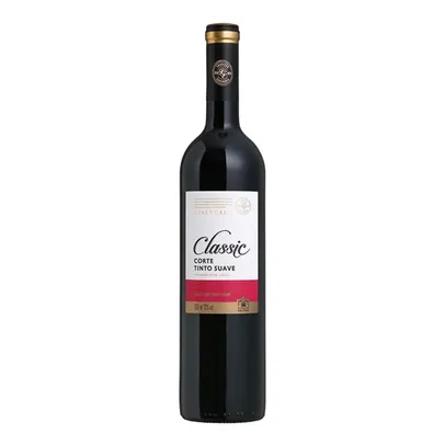 [ Leve 4 pague 2 ] Vinho Tinto Suave Carrefour Classic 750 ml