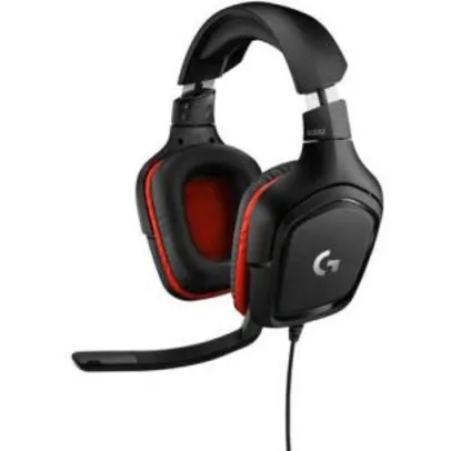 [CC Sub] Headset Gamer G332 Stereo Preto - Logitech | R$247