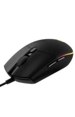 Mouse Gamer Rgb Logitech G203 Com Tecnologia Lightsync R$105