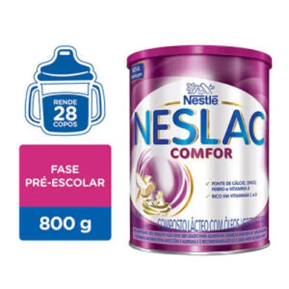 3 Latas de Composto Lácteo Neslac Comfor Nestlé 800g | R$57