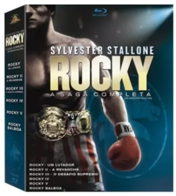 Blu-Ray Coleção Rocky - A Saga Completa - 6 Discos por R$ 99