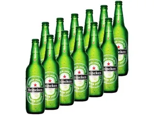 [MAGALUPAY] Cerveja Heineken - 24 Unidades Garrafa 600ML