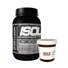 WHEY HYDRO/ISOLATE (841g) + PASTA DE AMENDOIM 