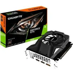 Placa de Vídeo Gigabyte NVIDIA GeForce GTX 1650 OC 4G, GDDR5