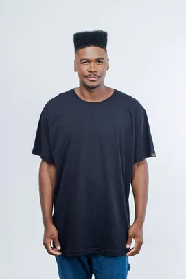 Camiseta Básica Preto Noir