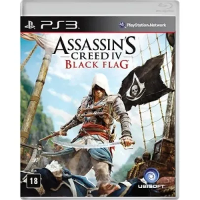 [AMERICANAS] Assassin's Creed IV Black Flag PS3 - R$18