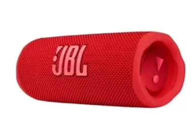 Caixa de Som Portátil JBL Flip 6, Bluetooth, À prova D'Água, USB-C, Vermelho - 28913558