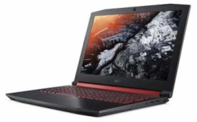 Notebook Gamer Acer Aspire Nitro 5, 1TB HD, 8GB RAM, I7-7700HQ E NVIDIA GTX 1050 4GB R$3999