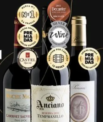 Golden Day Evino - Vinhos premiados com até 65% OFF