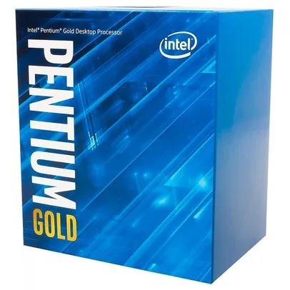 Processador Intel Pentium Gold G6405 4.1GHz 4MB, 10ª Geração, Comet Lake, LGA 1200, BX80701G6405