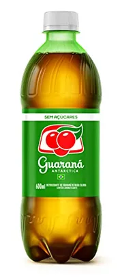 [PRIME / REC] Refrigerante Guaraná Antarctica Zero, Garrafa Pet 600ml