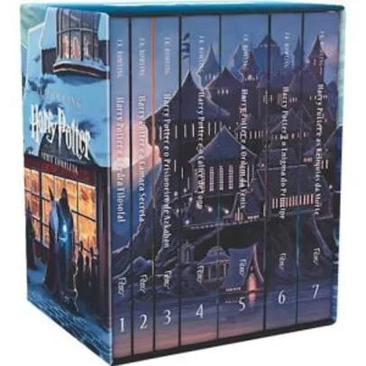 Box - Harry Potter - Série Completa (7 Volumes) - 10% cupom + 55% de volta com AME