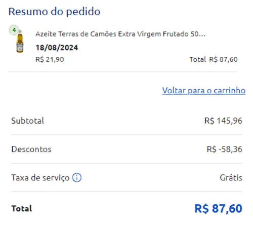 Imagen na descrição da promoção