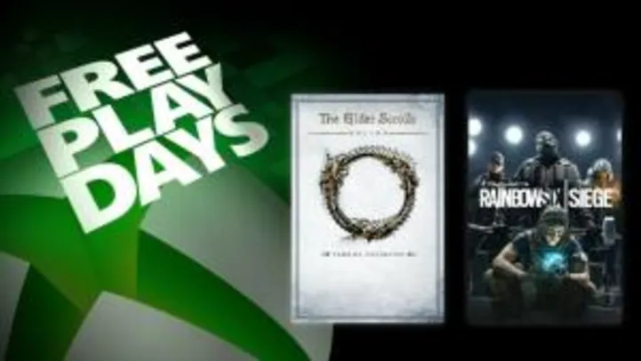 Xbox Free Play Days | The Elder Scrolls Online e Rainbow Six Siege