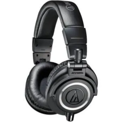 (CC Americanas + AME= R$688,33) Fone Audio Technica ATH-M50x