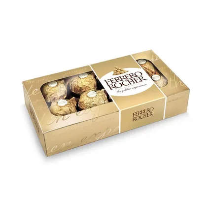 [APP] Bombom Ferrero Rocher 8 unidades - R$13
