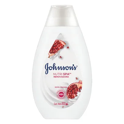 Loção Deo-Hidratante Renovadora Romã Johnson's Nutri Spa Frasco 200ml